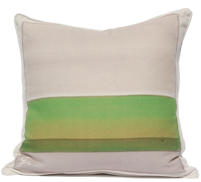 Color Block Pillow - Green