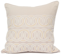 Rings Pillow - Gray