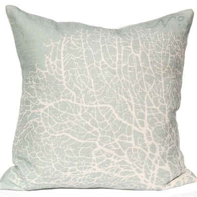 Seafan Pillow - Silverberry