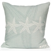 Starfish Pillow - Silverberry
