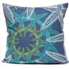 Starfish Suzani Pillow - Ocean