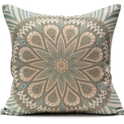 Medallion 5 Pillow - Oyster Bay