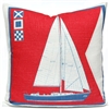 Sailboat Pillow - Americana