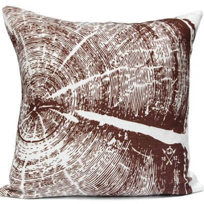 Woodgrain 2 Pillow - Lodge