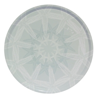 Outdoor Serving Tray - Starfish Suzani Silverberry