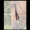 New English Collection Double Bridle Cheek pieces (pair)