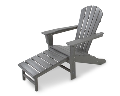 Palm Coast Ultimate Adirondack with Hideaway Ottoman