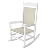 Presidential Woven Rocker (White Loom)