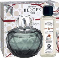 Adagio Green Gift Set Lamp with 250ml Velvet Of Orient