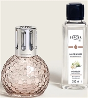Disco Pink Gift Set Lamp with 250ml Black Angelica