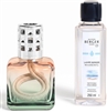 Ice Cube Gift Set Lamp Peach Green  with 250ml Ocean Breeze