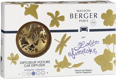 Car Diffuser Kit Lolita Lempicka Satin Gold Finish