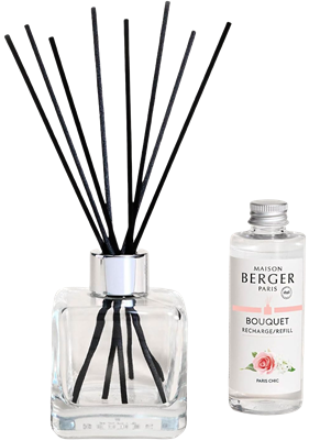 Clear Cube Diffuser with 100ml  Paris Chic