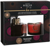 Bouquet Mini Diffuser Mini Candle Duo Gift Set Exquisite Sparkle - Red Round