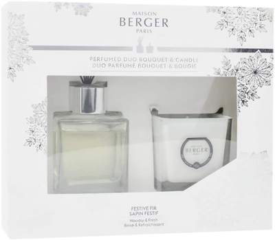 Bouquet Mini Diffuser Mini Candle Duo Gift Set Festive Fir