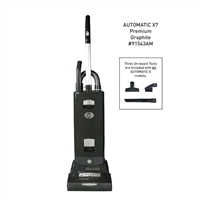 Sebo Automatic X7 Premium with Brush-mode and headlight in graphite black