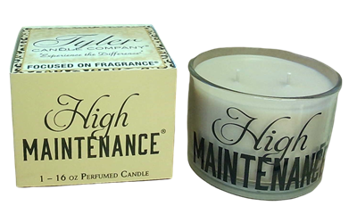 High Maintenance - 16oz Stature Glamorous Black Lettering