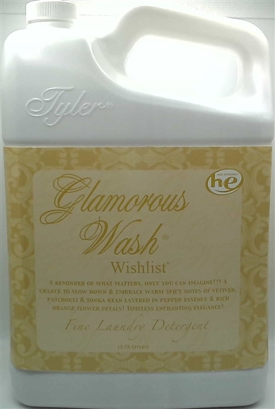 Tyler Candle Company - Glamorous Wash - Wishlist - 3.78L / 128oz