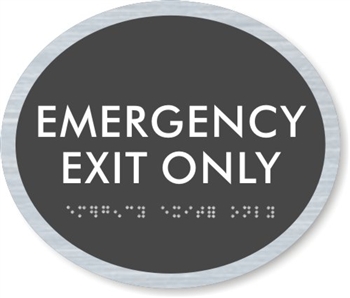 Emergency Exit Sign