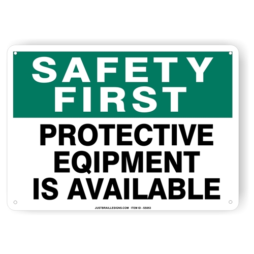 Personal Protective Equipment Sign