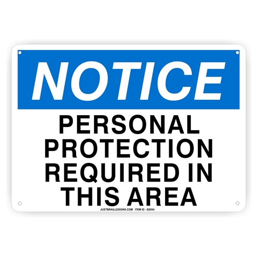 Personal Protective Equipment Sign