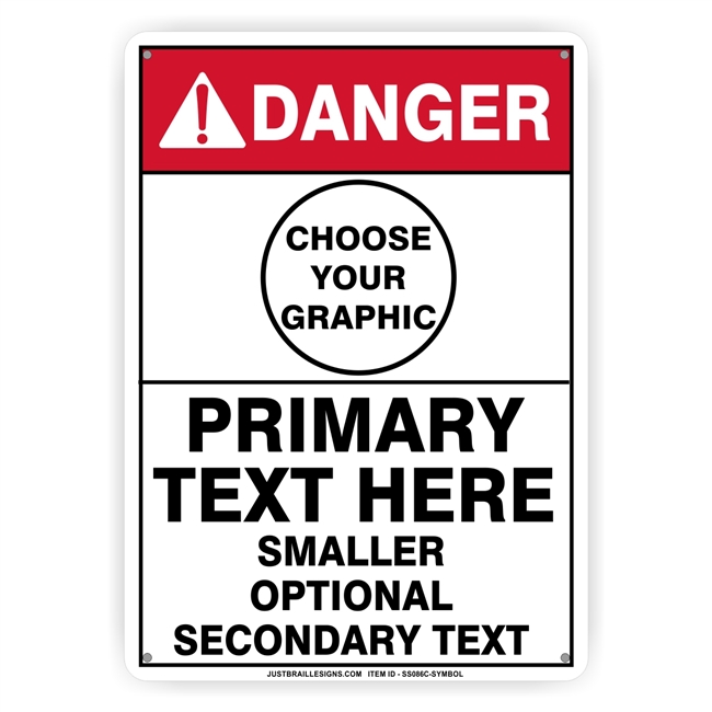 Custom Danger Safety Sign