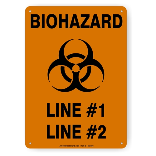 Biohazard Safety Sign