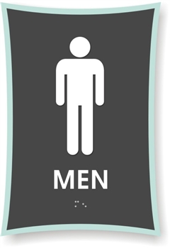 Men's Braille Sign