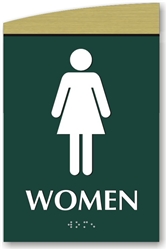 Women's Braille Sign