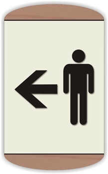 Men's Directional Sign