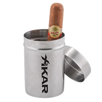 Xikar Stainless Steel Executive Ashtray Can