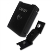 Credo "3-in-1" Cigar Punch Cutter (Black - Square)