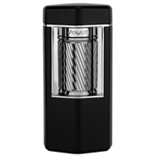 Xikar Meridian Xi600 Black and Gunmetal Triple Soft-Flame Lighter | BC Specialties