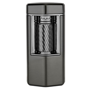 Xikar Meridian Xi600 Gunmetal Triple Soft-Flame Lighter | BC Specialties