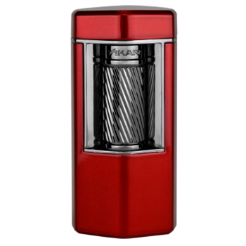 Xikar Meridian Xi600 Red Triple Soft-Flame Lighter | BC Specialties