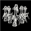 @built2last828 CLEAR SPIKED CHILLUM
