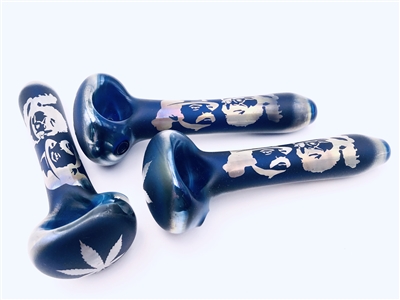 THINKBORO SANDBLASTED CHEECH AND CHONG SPOON