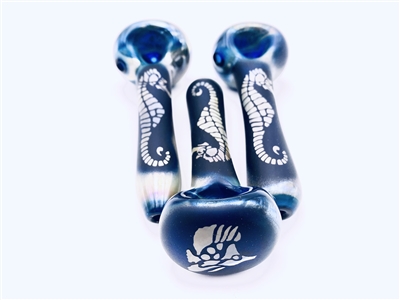 THINKBORO SANDBLASTED SEAHORSE SPOON