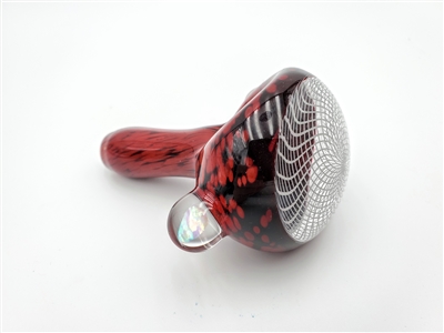 @cameronreedglass RETICELLO RED SPOON W/ OPAL