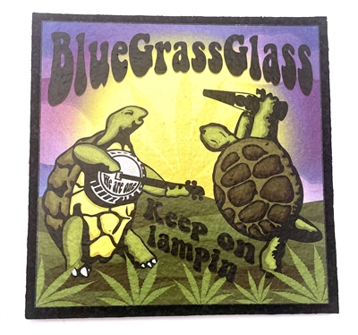 EAST COASTERS 8â€ BLUEGRASS KEEP ON LAMPIN MAT