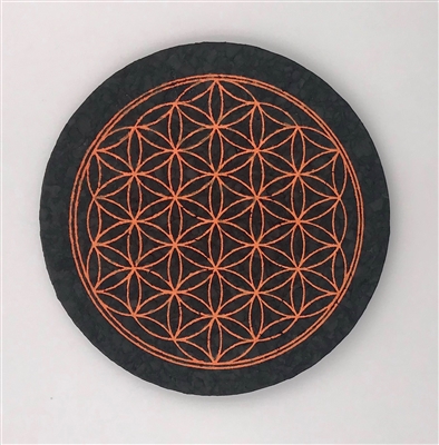 EAST COASTERS 5" FLOWER OF LIFE