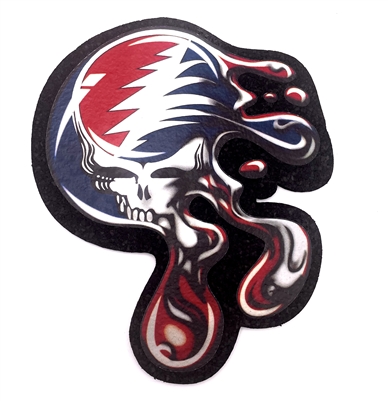 EAST COASTERS 11.5x10â€ GRATEFUL DEAD MELT YOUR FACE MAT