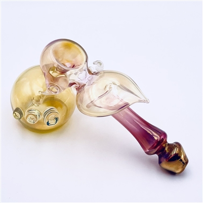 DEVIANT FUMED HORN HAMMER BUBBLER