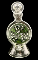 @borofarm CLEAR PROXY BUBBLER w WIGWAG DISK