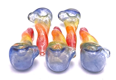 FREDDY RAINBOW FRIT TWIST ASH CATCHER SPOON