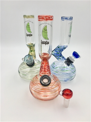 SPACE GLASS SMALL ZIG ZAG RIG