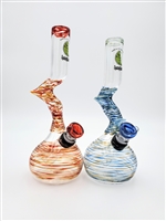 SPACE GLASS LARGE ZIG ZAG WATERPIPE