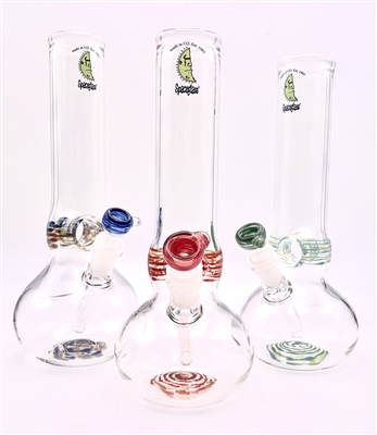 SPACE GLASS THICK N TALL DONUT TUBE