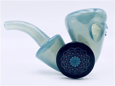 @bohoweglass ROBIN'S EGG SHERLOCK W/ MAYAN CALA