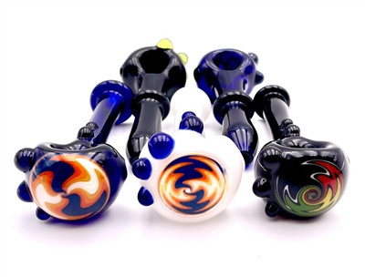GALLEON GLASS WIG WAG CAP SPOON